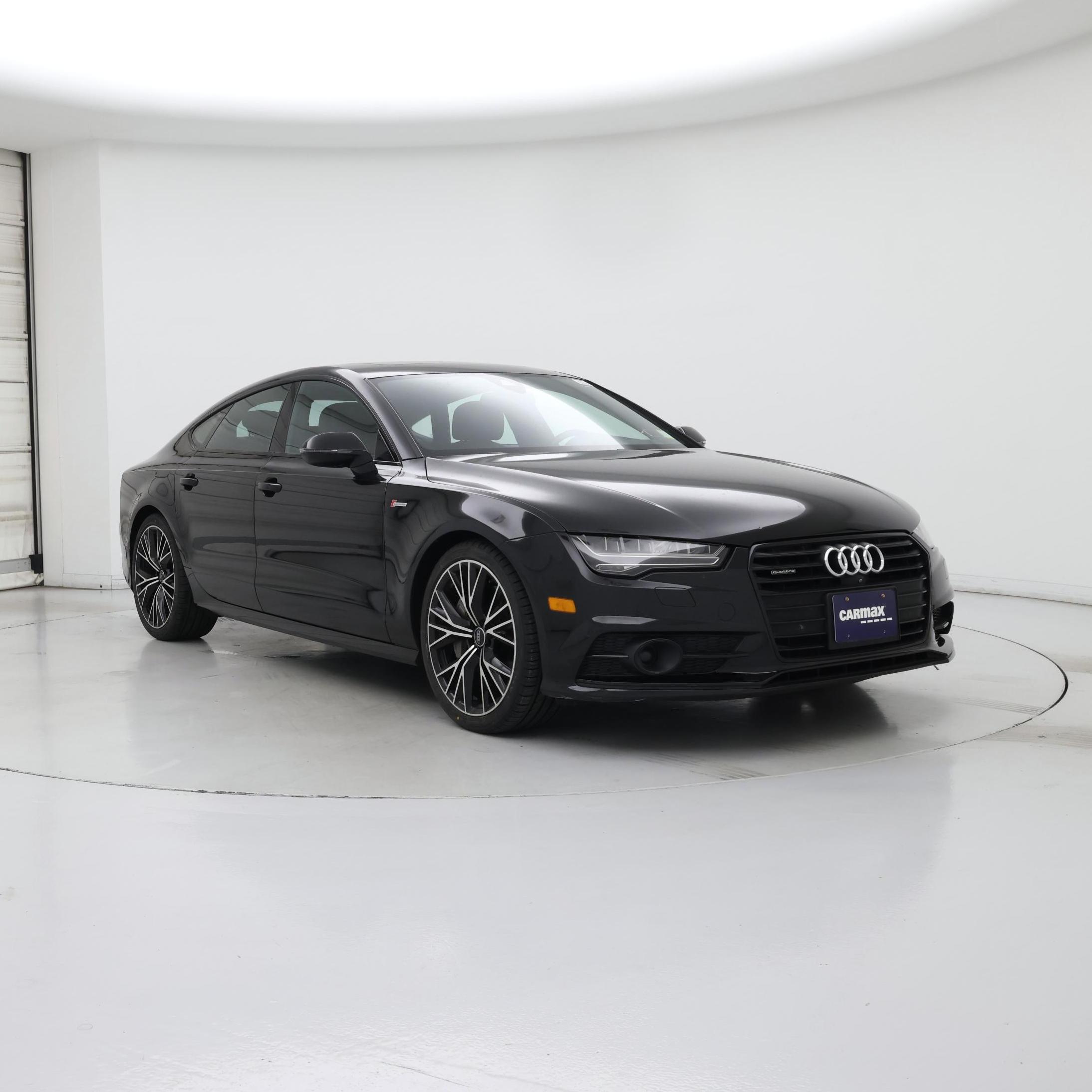 Black 2017 Audi A7 Sedan All-Wheel Drive Automatic