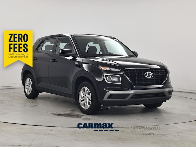 Black 2021 Hyundai Venue SUV / Crossover Front-Wheel Drive Automatic
