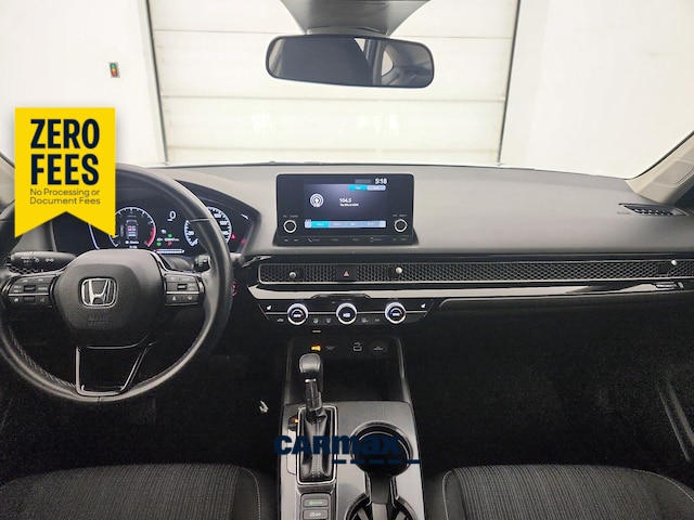 Silver 2023 Honda Civic Sedan Front-Wheel Drive Automatic