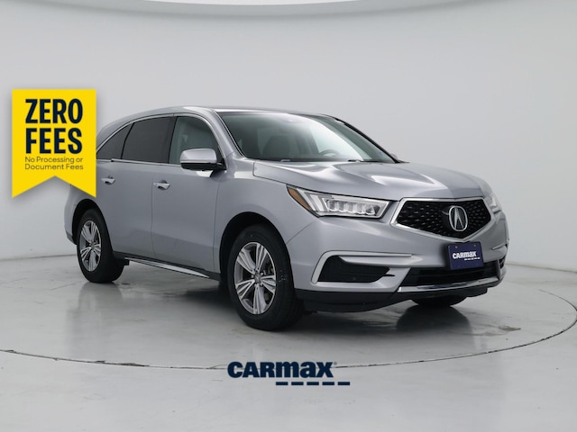Silver 2020 Acura MDX SUV / Crossover All-Wheel Drive Automatic