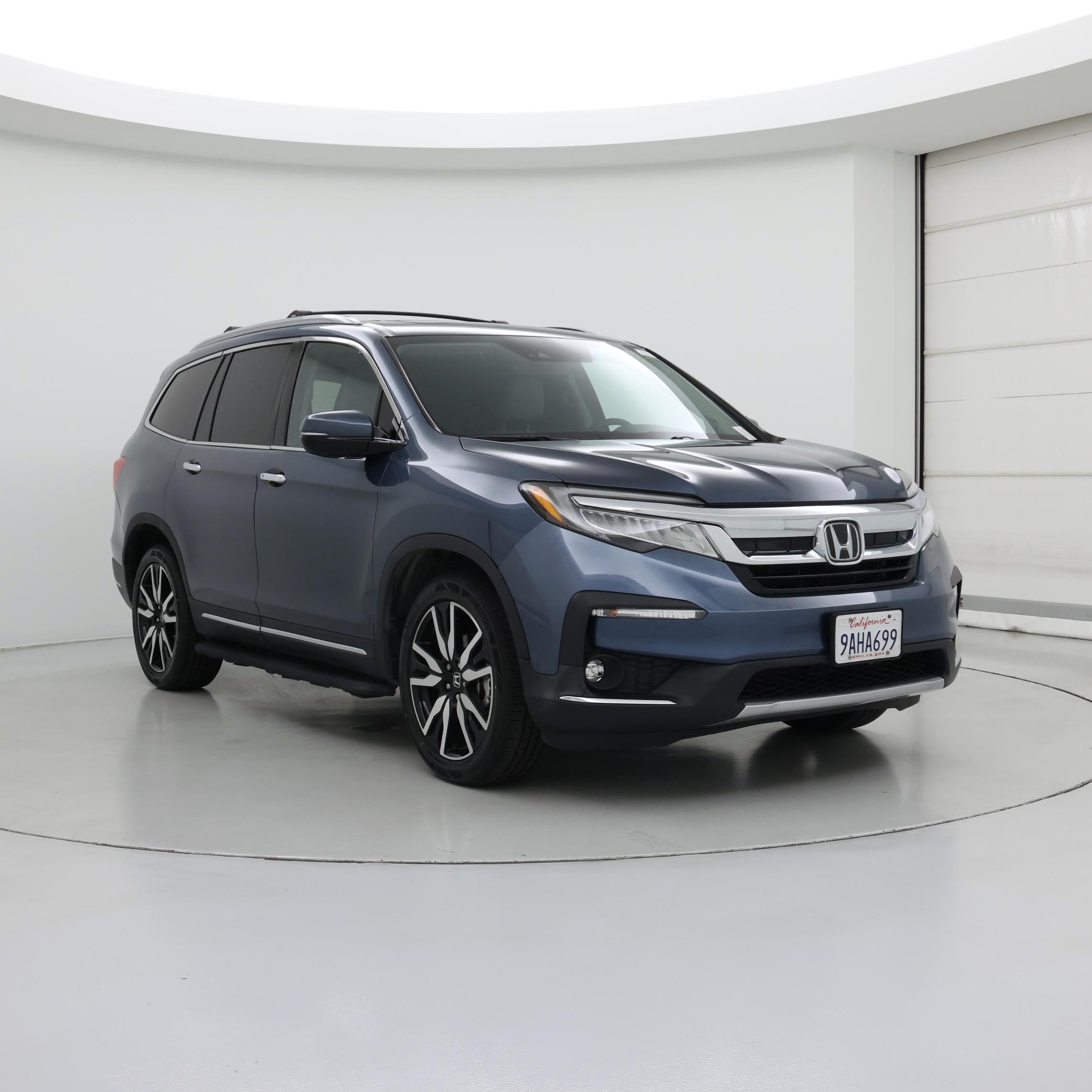 Blue 2022 Honda Pilot SUV / Crossover All-Wheel Drive Automatic