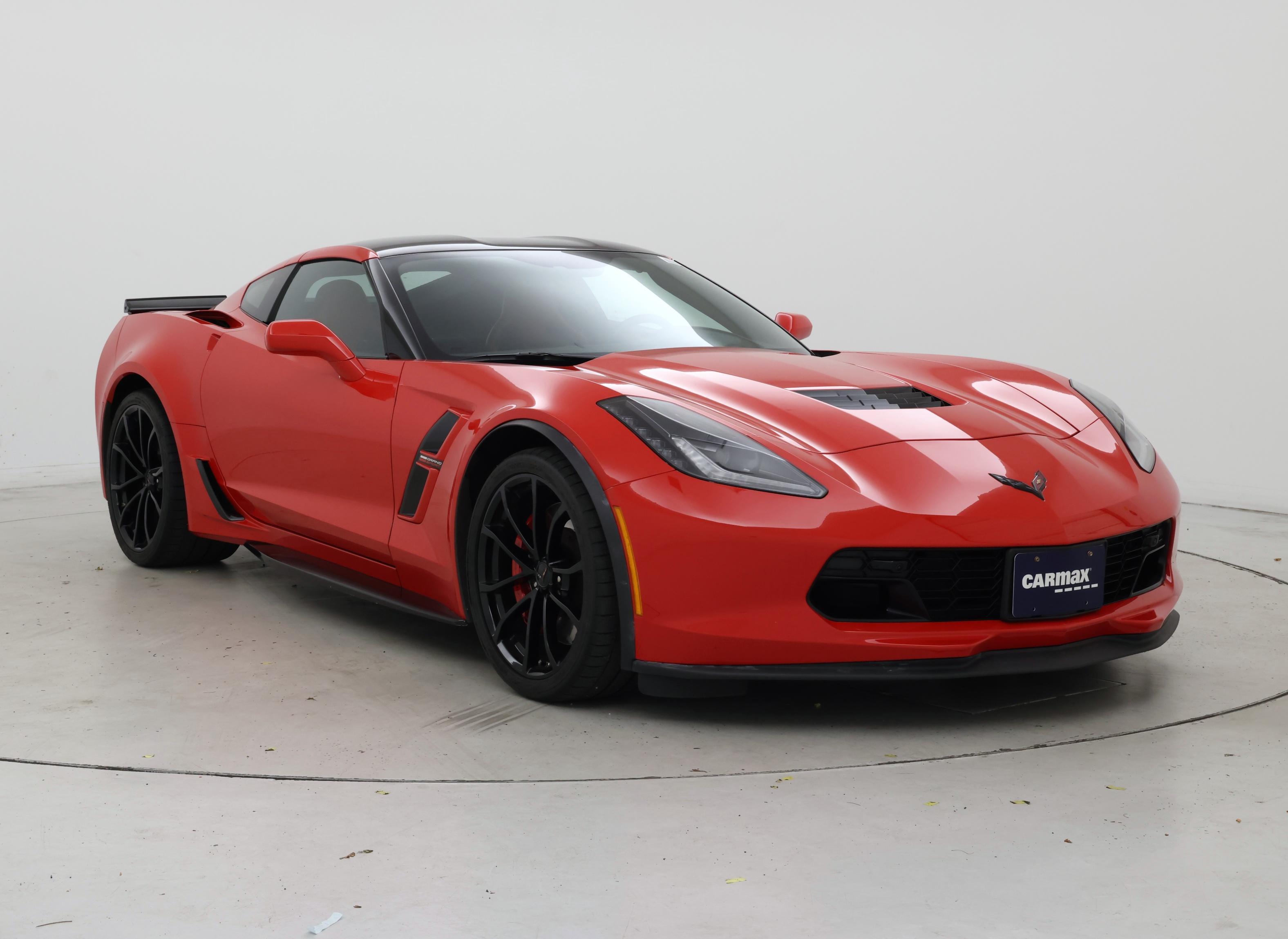 Red 2017 Chevrolet Corvette Coupe Rear-Wheel Drive Automatic