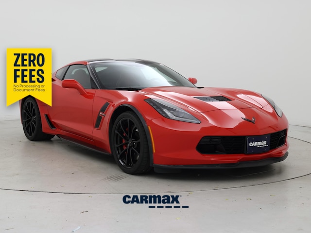 Red 2017 Chevrolet Corvette Coupe Rear-Wheel Drive Automatic