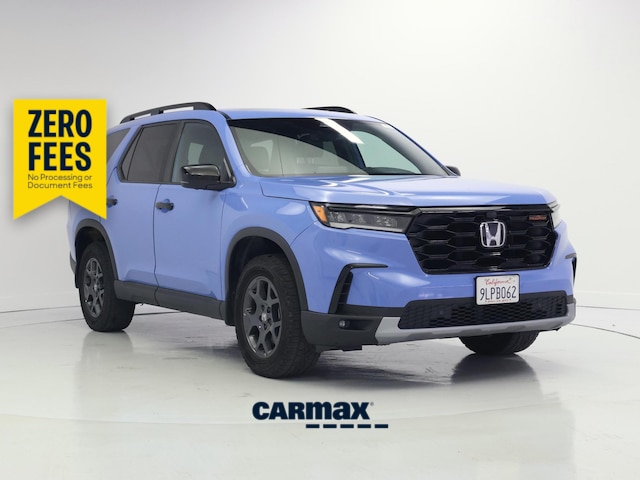 Blue 2024 Honda Pilot SUV / Crossover All-Wheel Drive Automatic