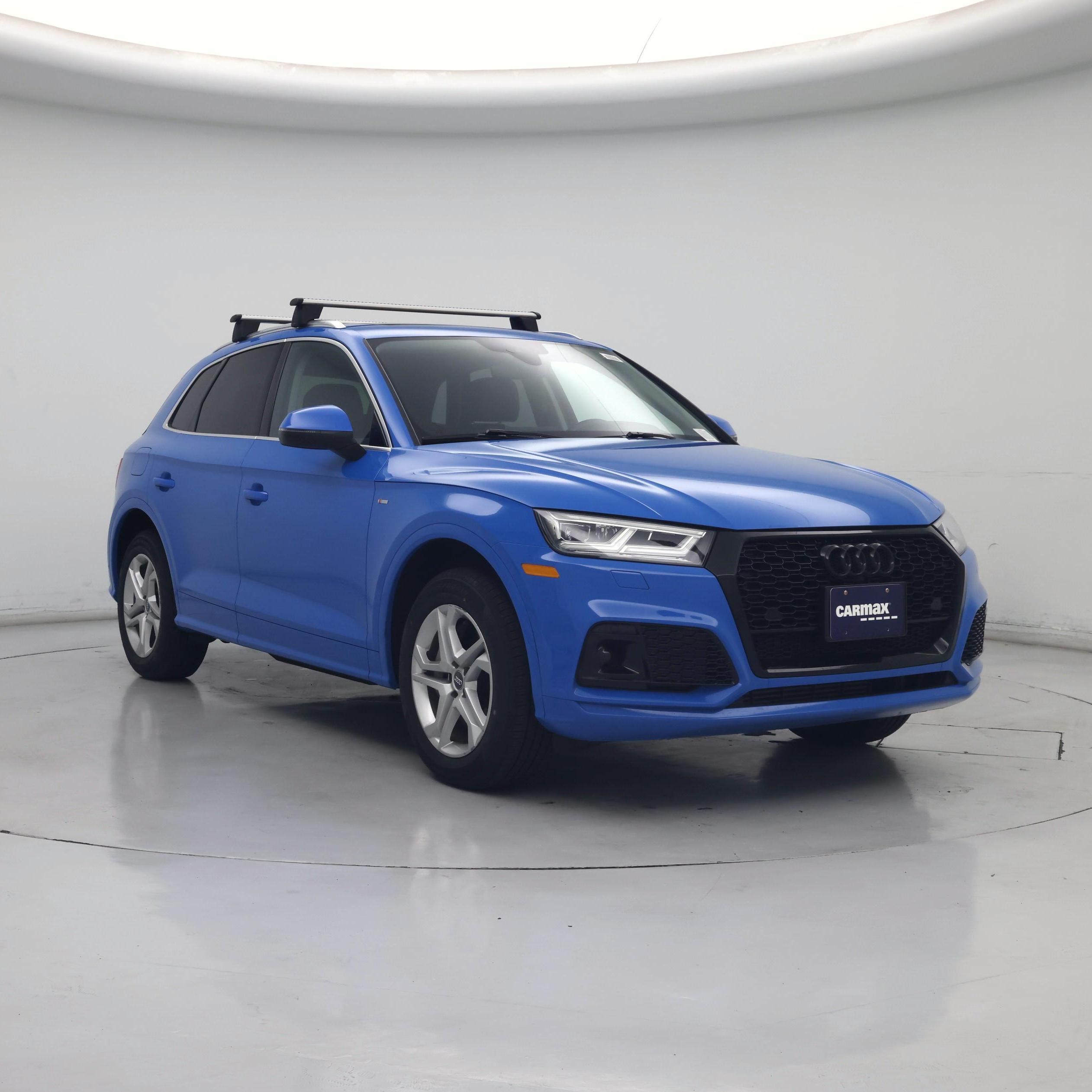 Blue 2020 Audi Q5 Hybrid Plug-in SUV / Crossover All-Wheel Drive Automatic