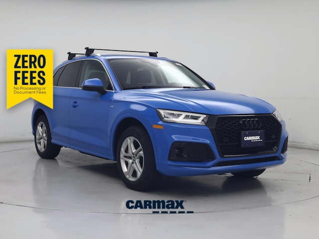 Blue 2020 Audi Q5 Hybrid Plug-in SUV / Crossover All-Wheel Drive Automatic