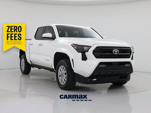 White 2026 Toyota Tacoma Pickup Truck Four-Wheel Drive Automatic