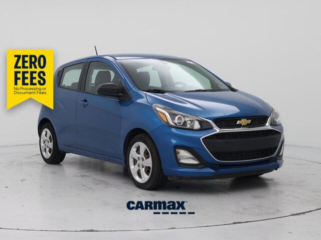 Blue 2020 Chevrolet Spark Hatchback Front-Wheel Drive Automatic