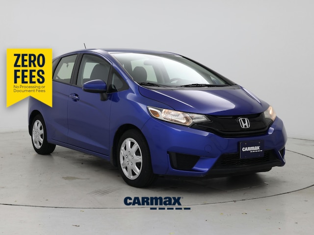 Blue 2016 Honda Fit Hatchback Front-Wheel Drive Automatic