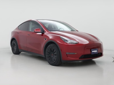 2024 Tesla Model Y Long Range AWD Red