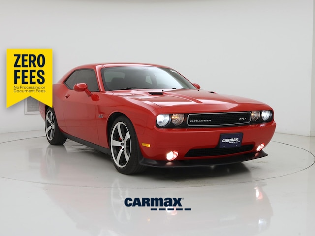 Red 2014 Dodge Challenger Coupe Rear-Wheel Drive Automatic