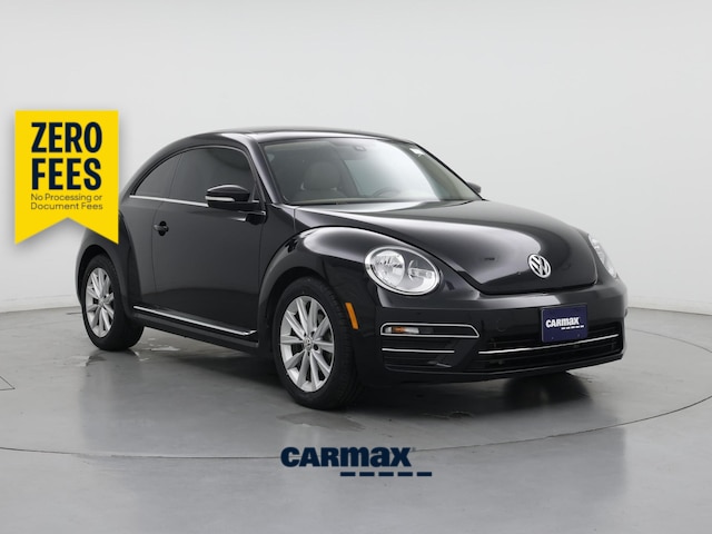 Black 2019 Volkswagen Beetle Hatchback Front-Wheel Drive Automatic