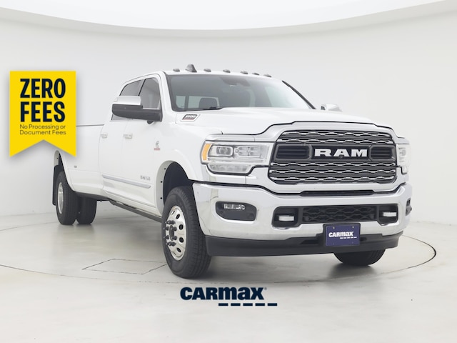 White 2020 RAM 3500 Pickup Truck Four-Wheel Drive Automatic