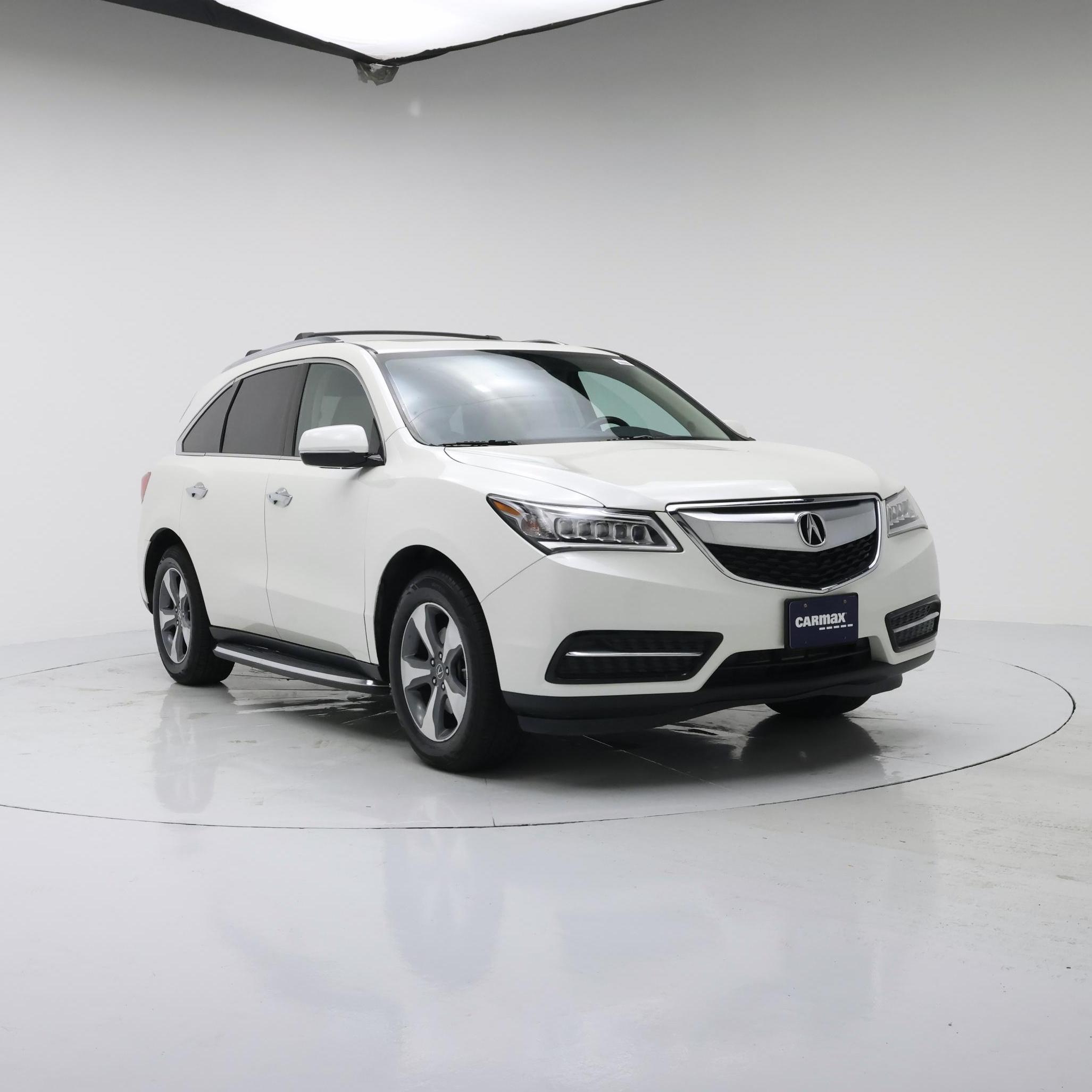 White 2016 Acura MDX SUV / Crossover  Automatic