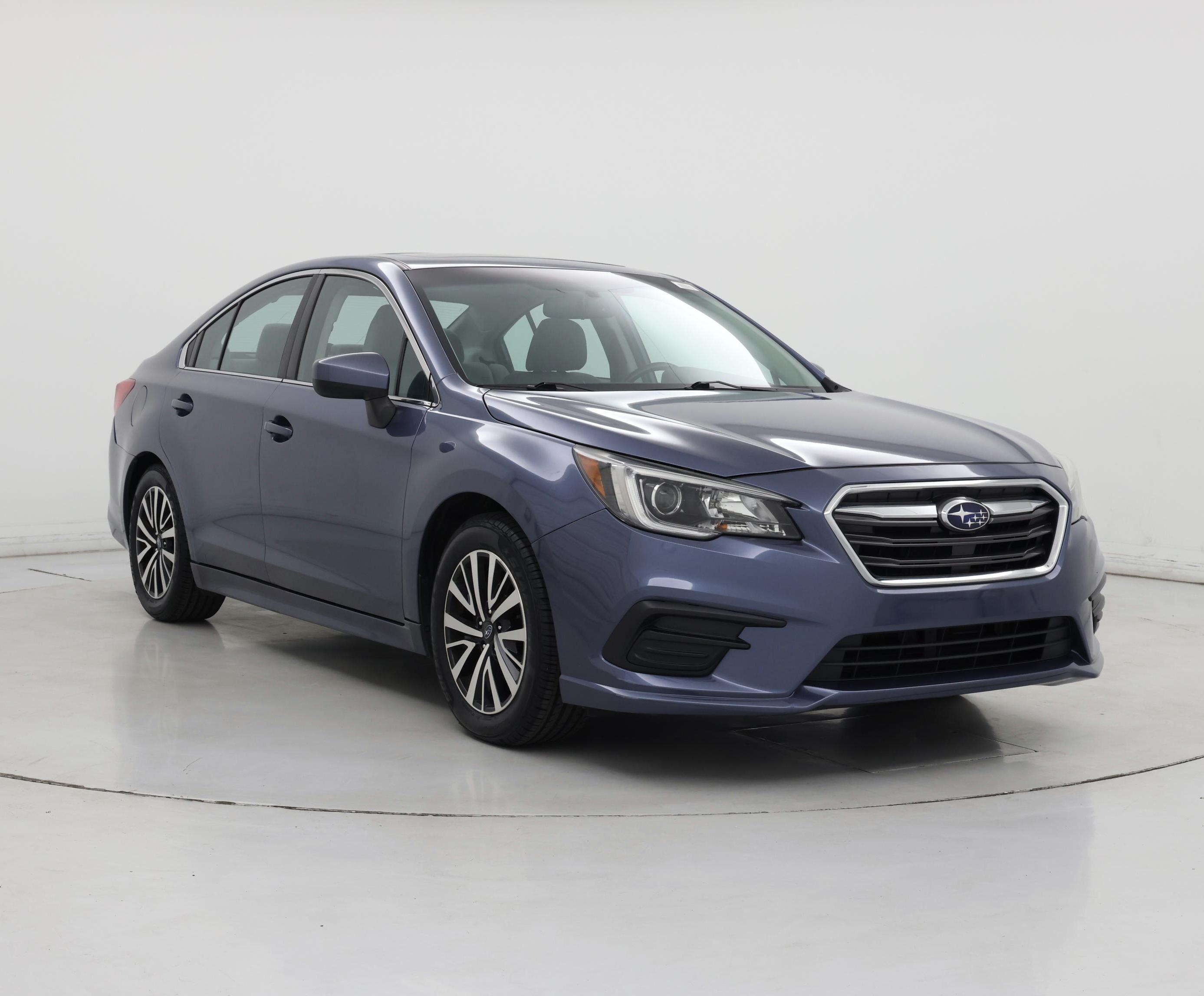 Blue 2018 Subaru Legacy Sedan All-Wheel Drive Automatic