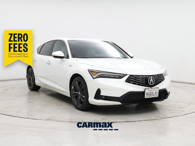 White 2023 Acura Integra Hatchback Front-Wheel Drive Automatic