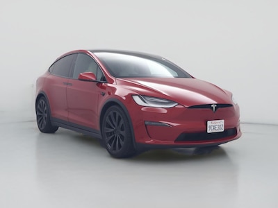 2022 Tesla Model X Plaid Red