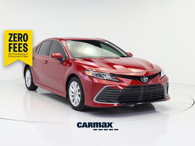 Red 2024 Toyota Camry Sedan Front-Wheel Drive Automatic