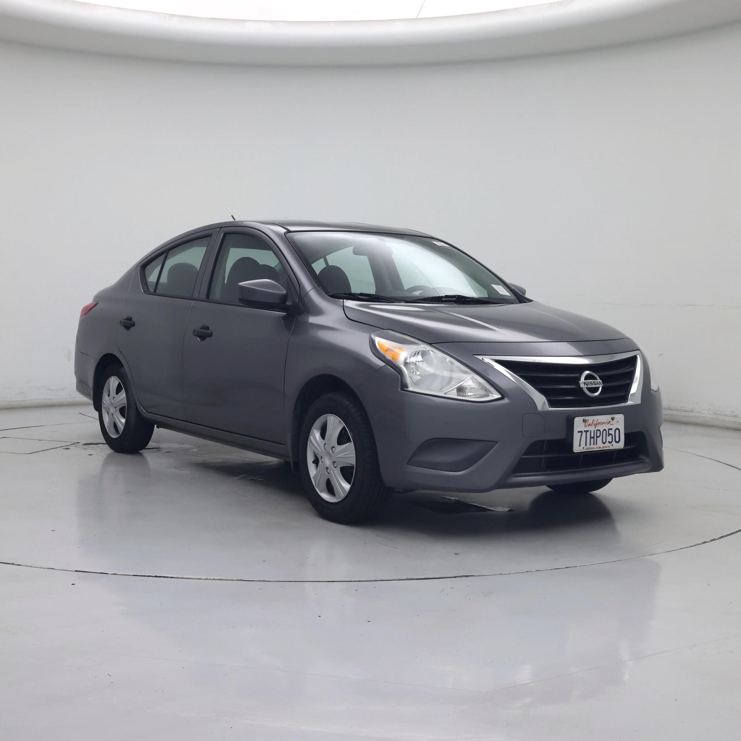 Gray 2016 Nissan Versa Sedan  Automatic