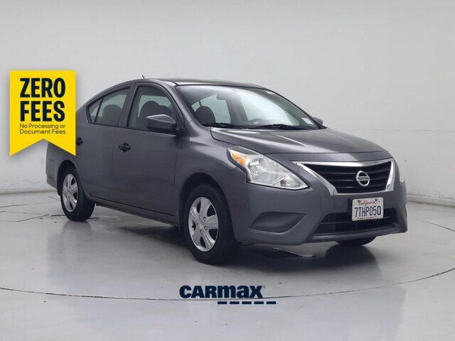 Gray 2016 Nissan Versa Sedan Automatic