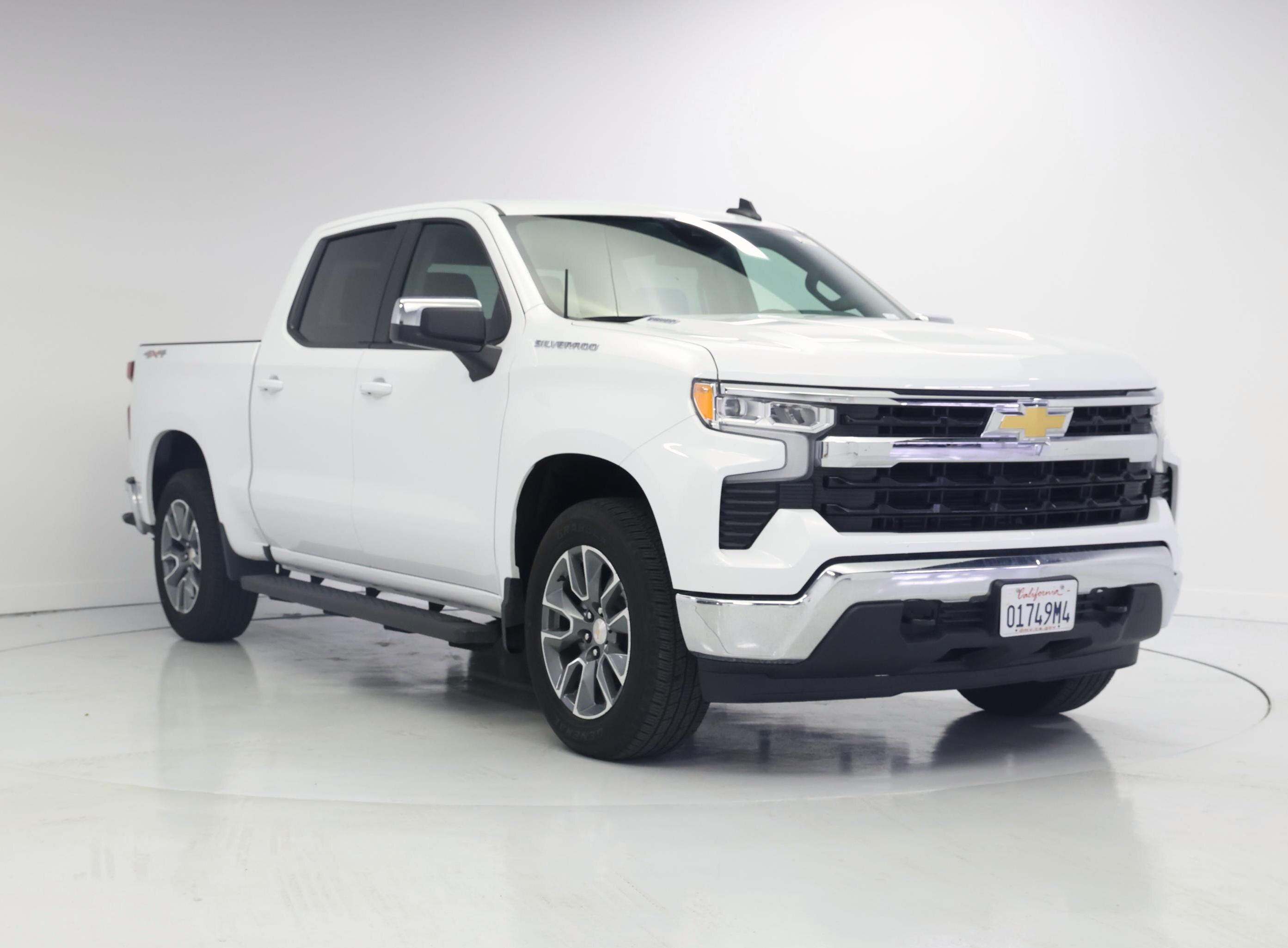 White 2026 Chevrolet Silverado 1500 Pickup Truck Four-Wheel Drive Automatic