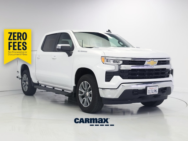 White 2026 Chevrolet Silverado 1500 Pickup Truck Four-Wheel Drive Automatic