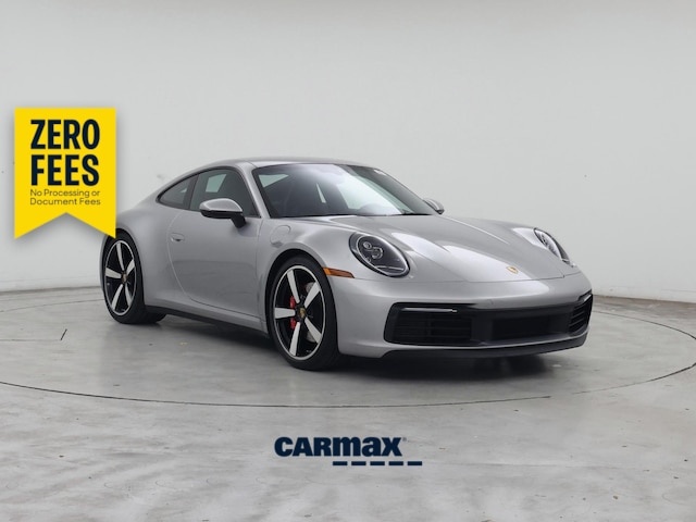 Silver 2020 Porsche 911 Coupe Rear-Wheel Drive Automatic