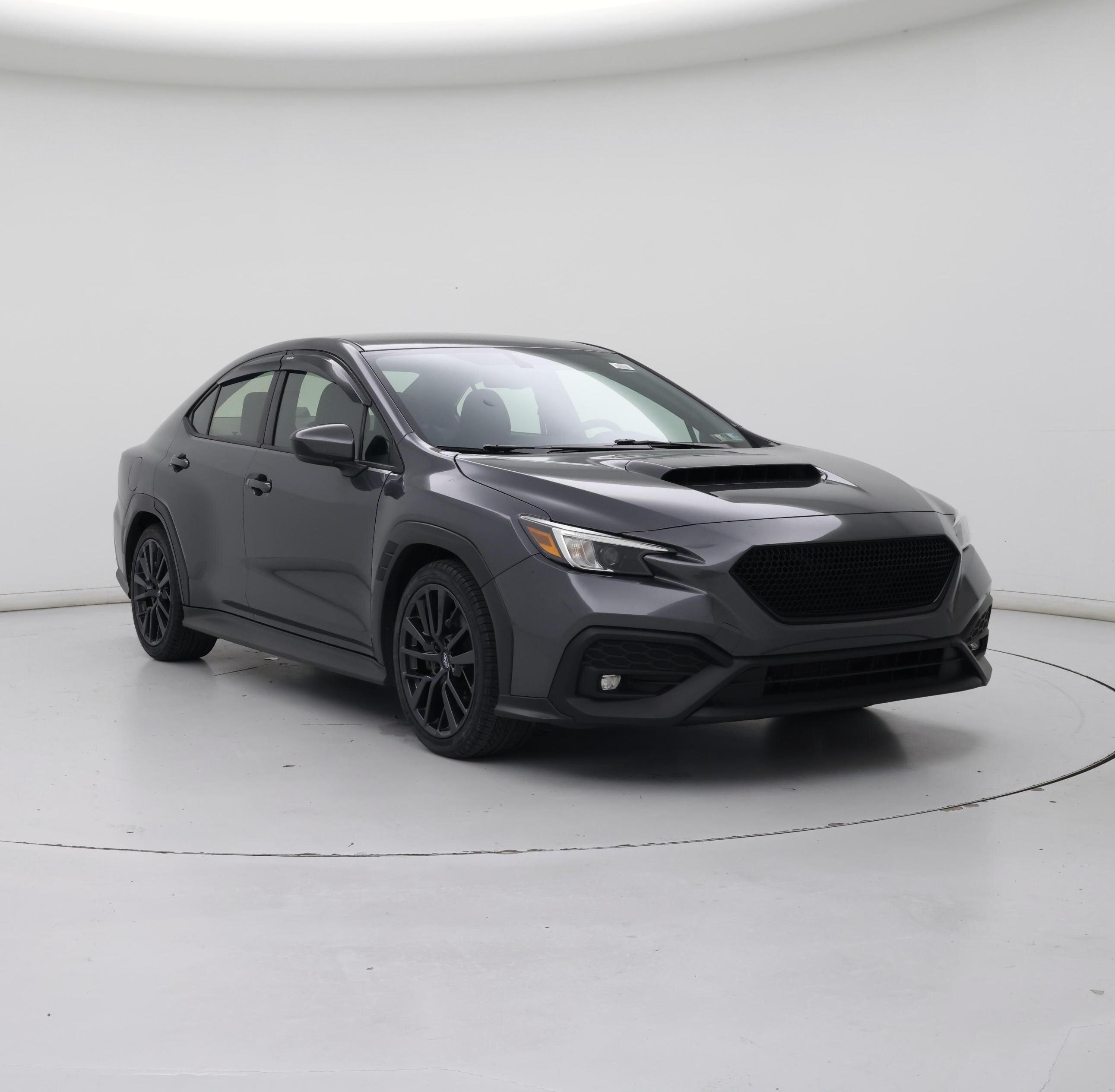 Gray 2022 Subaru WRX Sedan All-Wheel Drive Manual