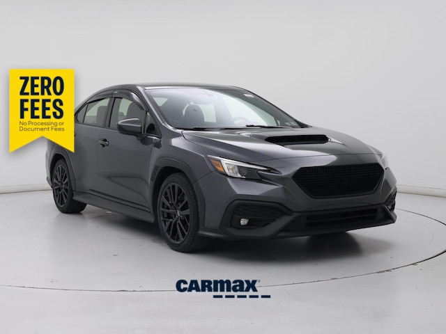 Gray 2022 Subaru WRX Sedan All-Wheel Drive Manual