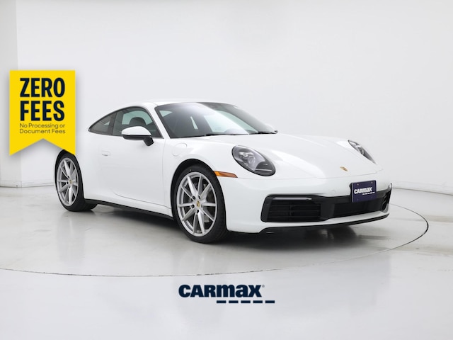 White 2022 Porsche 911 Coupe Rear-Wheel Drive Automatic