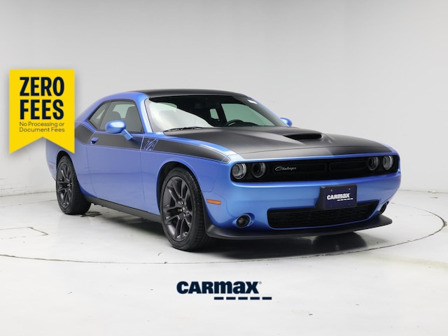 Blue 2023 Dodge Challenger Coupe Rear-Wheel Drive Manual