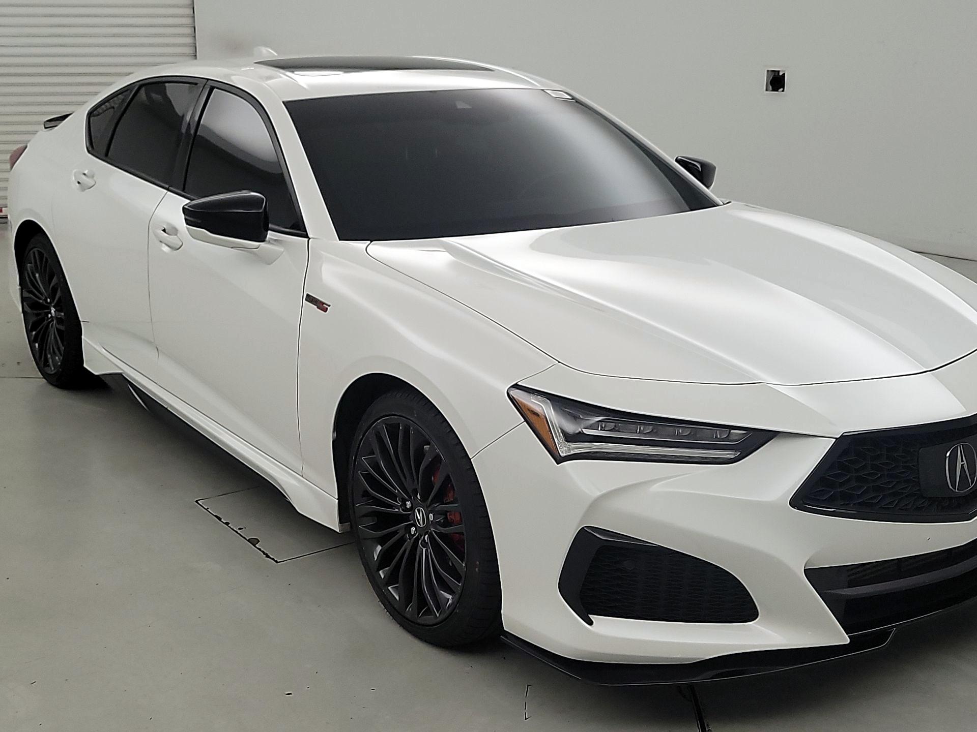 White 2022 Acura TLX Sedan All-Wheel Drive Automatic