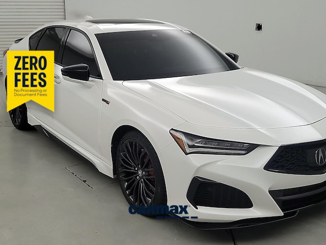 White 2022 Acura TLX Sedan All-Wheel Drive Automatic