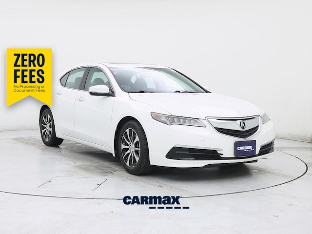 White 2016 Acura TLX Sedan Front-Wheel Drive Automatic