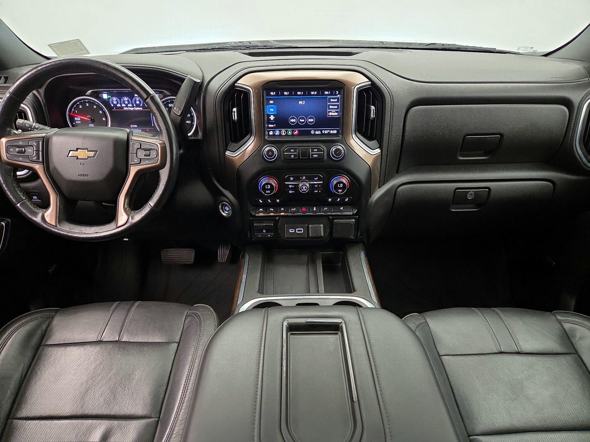 White 2020 Chevrolet Silverado 1500 Pickup Truck Four-Wheel Drive Automatic