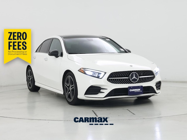 White 2020 Mercedes-Benz A-Class Sedan Front-Wheel Drive Automatic