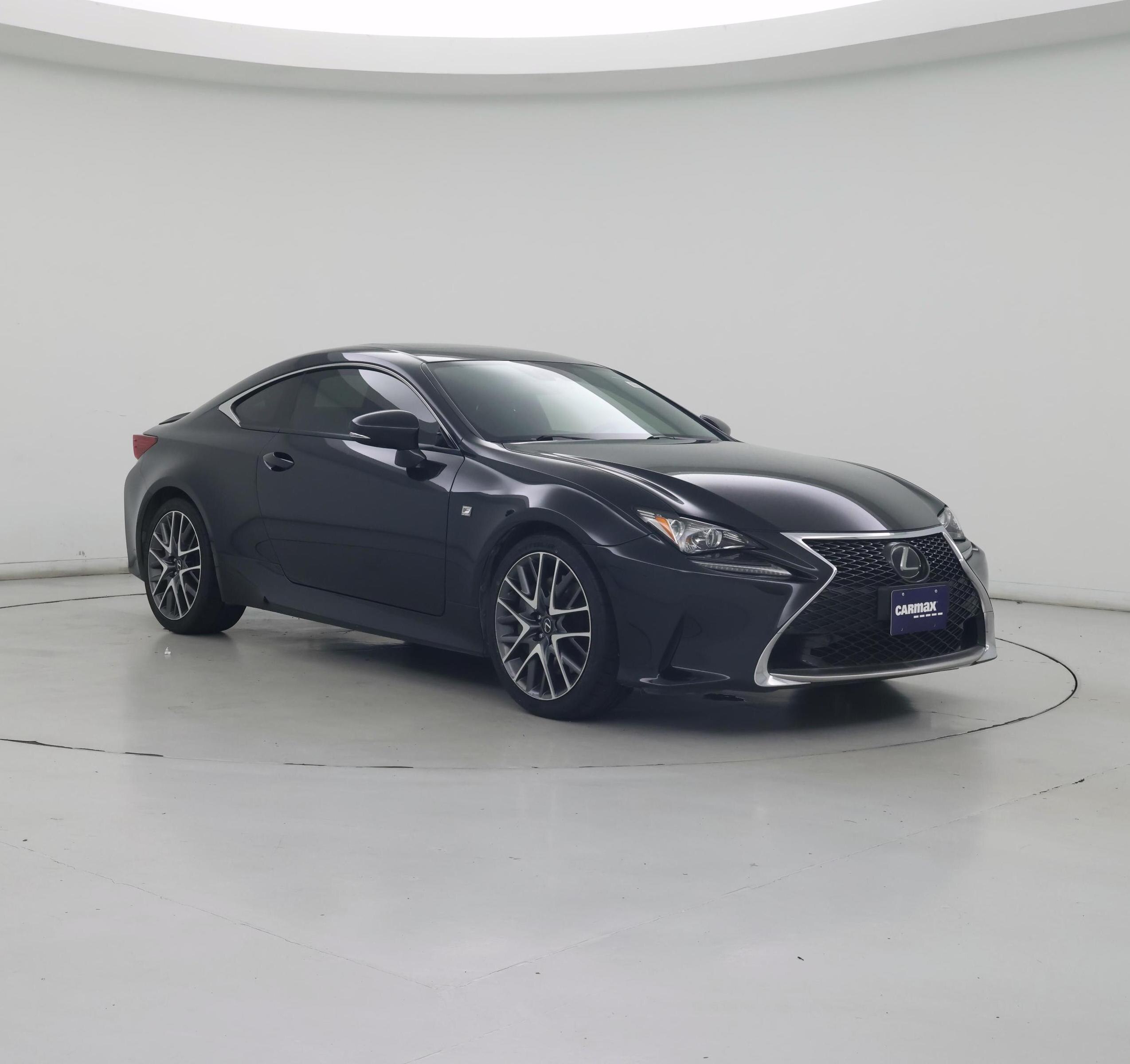 Black 2018 Lexus RC Coupe Rear-Wheel Drive Automatic