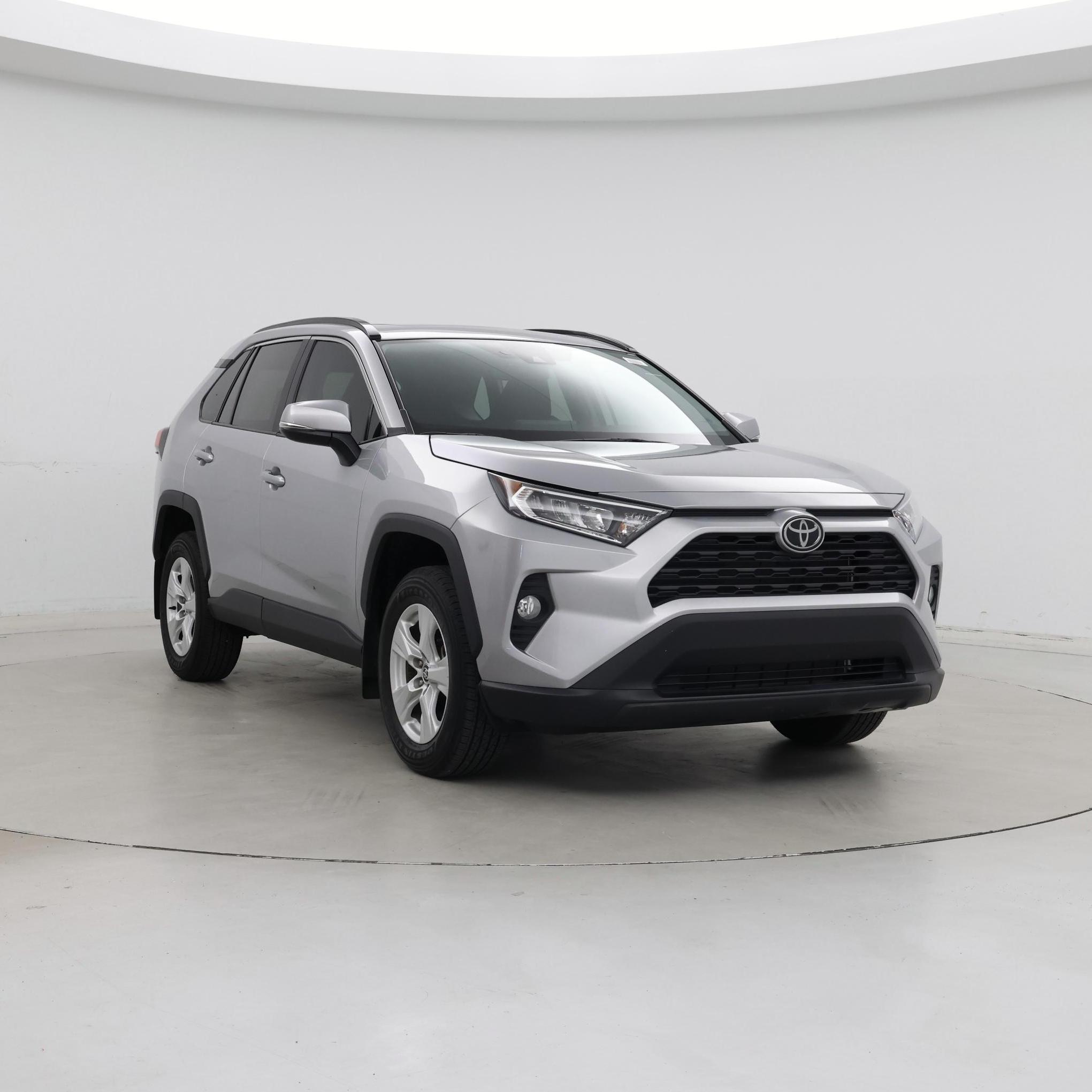 Silver 2021 Toyota RAV4 SUV / Crossover Front-Wheel Drive Automatic