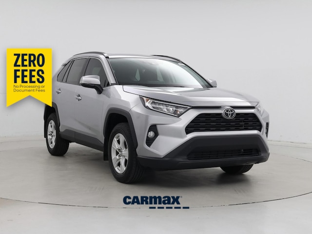 Silver 2021 Toyota RAV4 SUV / Crossover Front-Wheel Drive Automatic