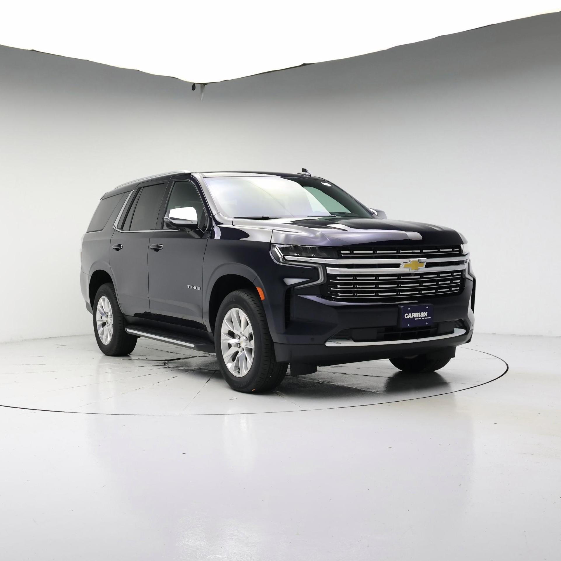 Blue 2023 Chevrolet Tahoe SUV / Crossover Four-Wheel Drive Automatic