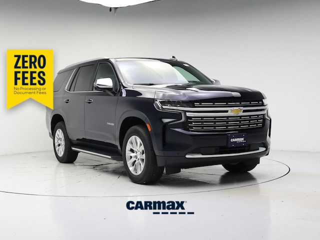 Blue 2023 Chevrolet Tahoe SUV / Crossover Four-Wheel Drive Automatic