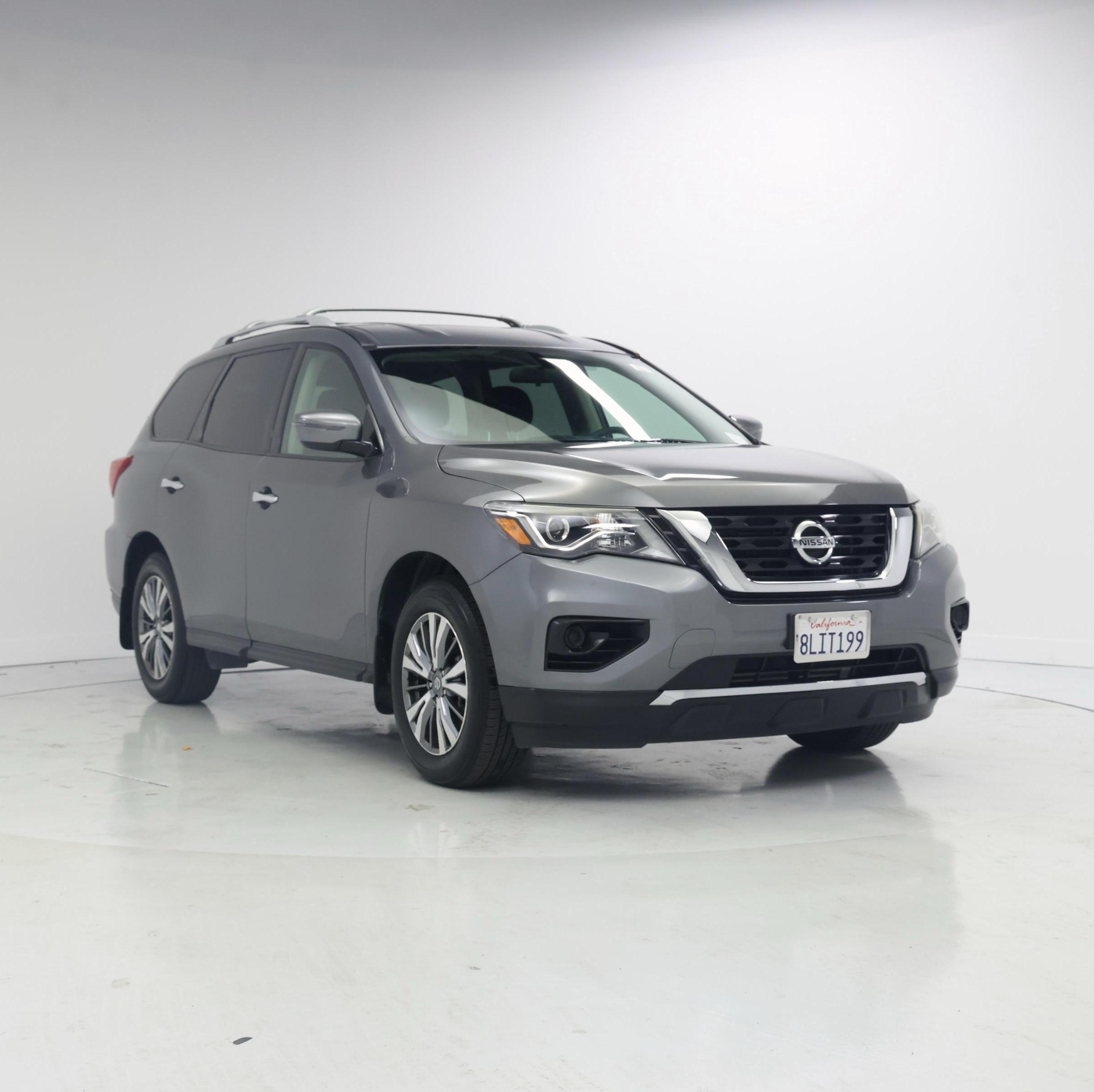 Gray 2019 Nissan Pathfinder SUV / Crossover Front-Wheel Drive Automatic