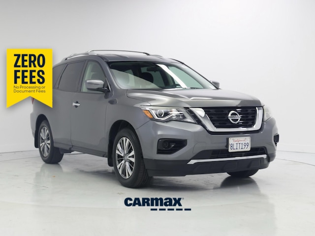 Gray 2019 Nissan Pathfinder SUV / Crossover Front-Wheel Drive Automatic
