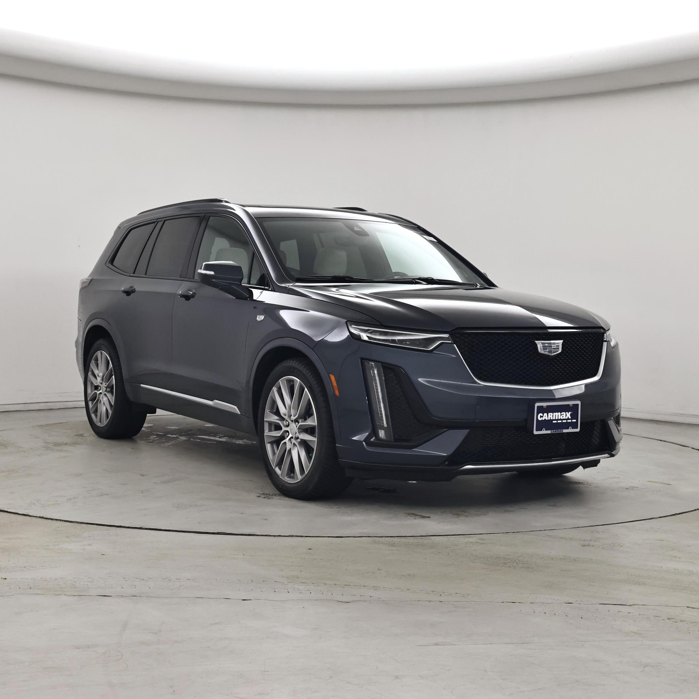 Blue 2021 Cadillac XT6 SUV / Crossover Four-Wheel Drive Automatic
