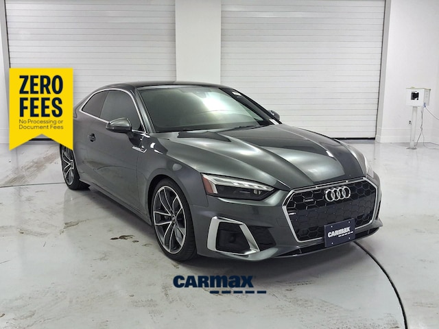 Gray 2023 Audi A5 Coupe All-Wheel Drive Automatic