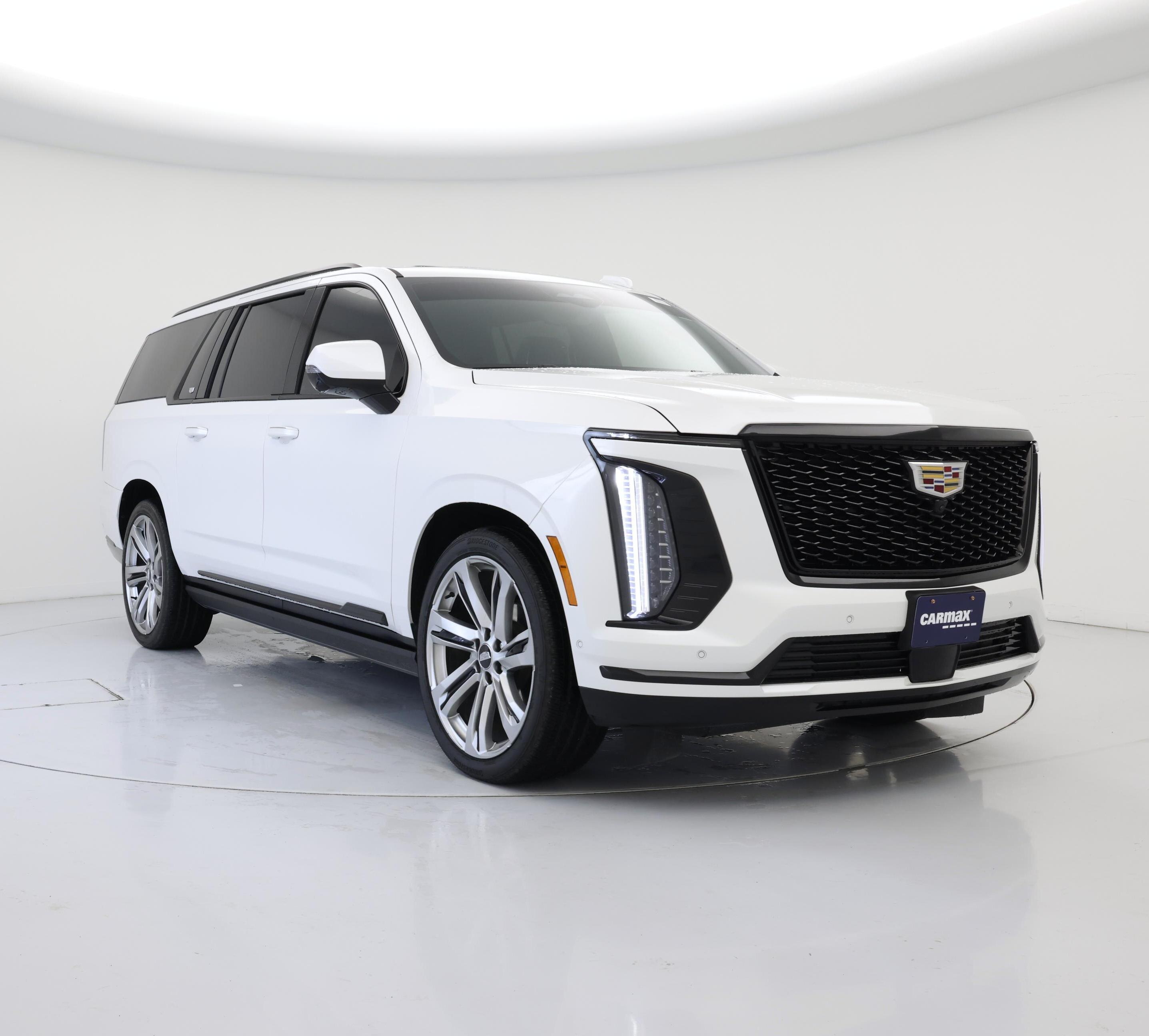 White 2025 Cadillac Escalade ESV SUV / Crossover Four-Wheel Drive Automatic