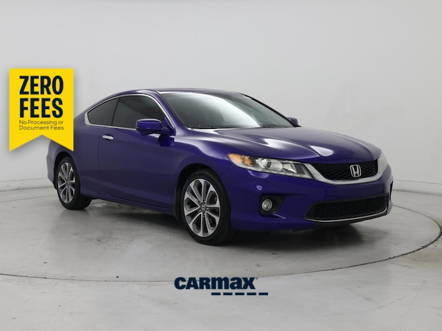 Blue 2014 Honda Accord Coupe Coupe Front-Wheel Drive Automatic