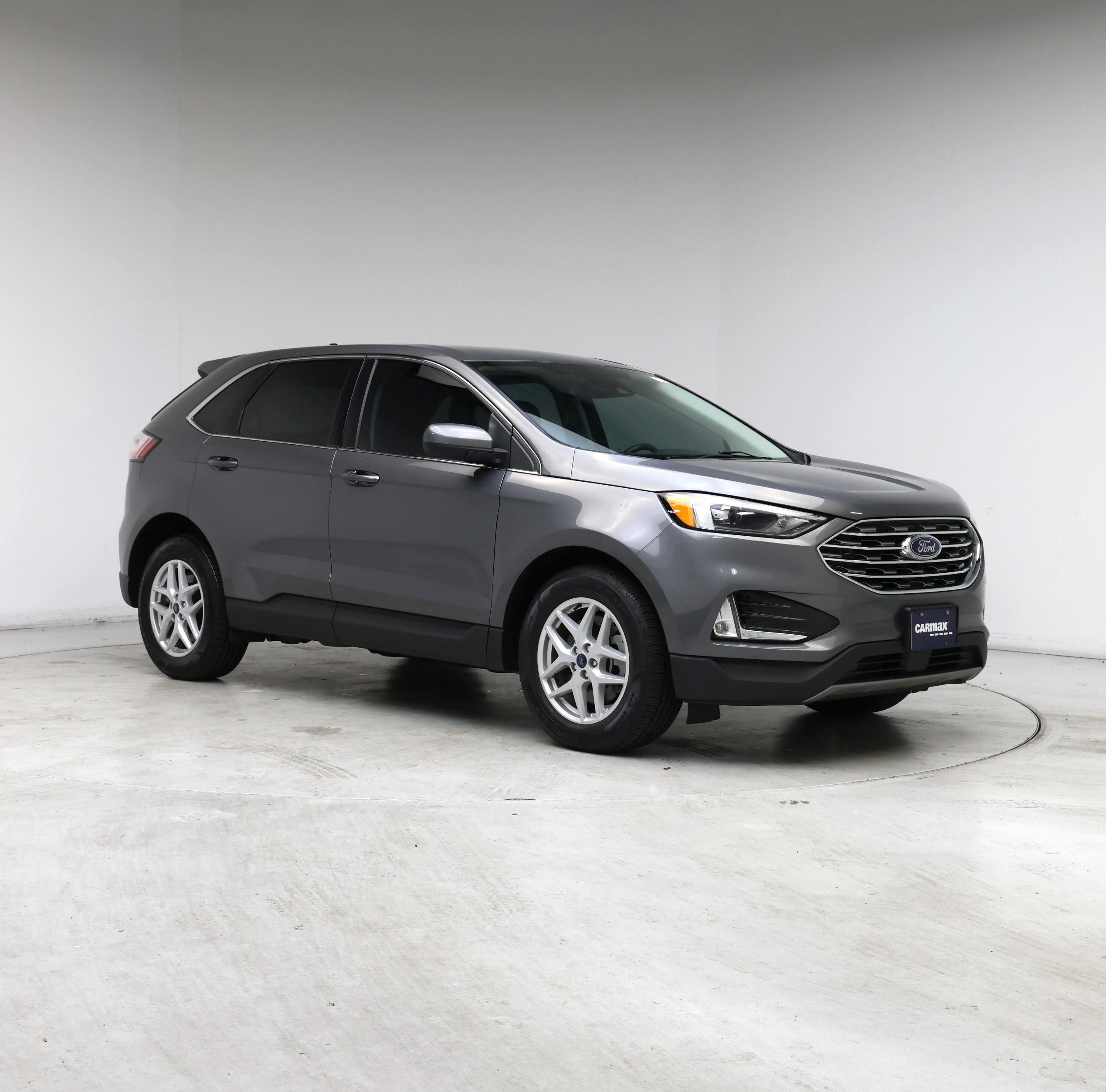 Gray 2022 Ford Edge SUV / Crossover All-Wheel Drive Automatic