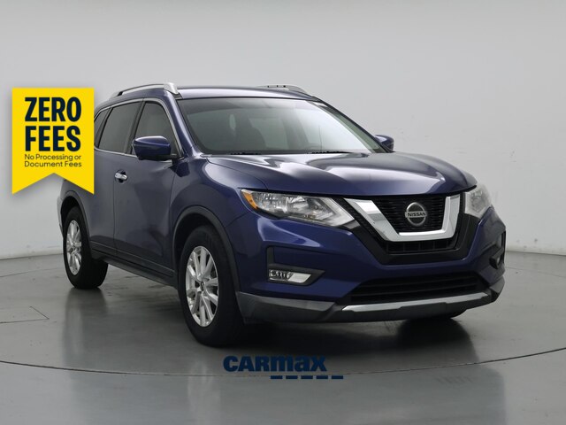Blue 2018 Nissan Rogue SUV / Crossover Front-Wheel Drive Automatic