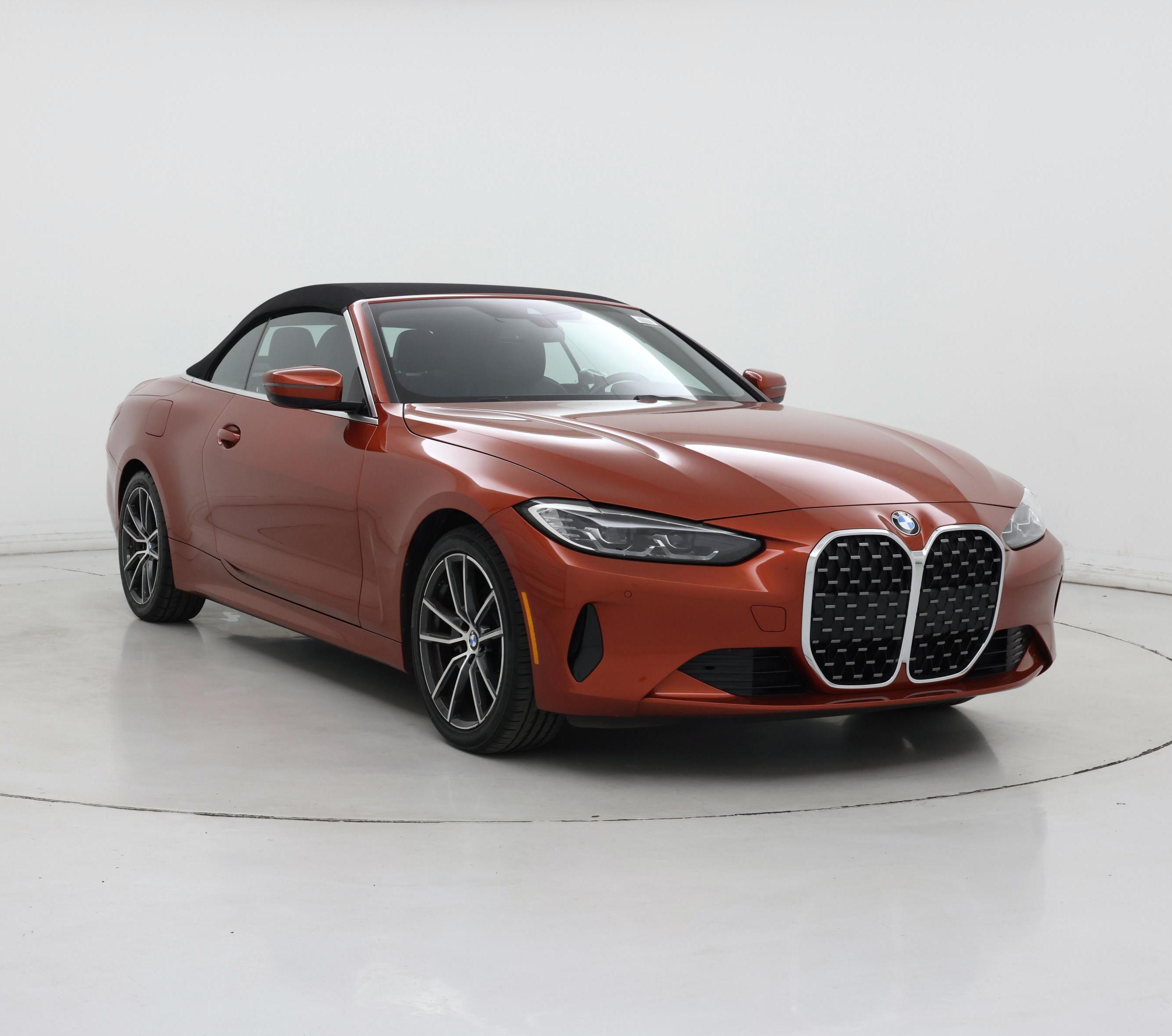 Orange 2023 BMW 4 Series Convertible All-Wheel Drive Automatic